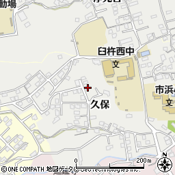 大分県臼杵市久保89-5周辺の地図
