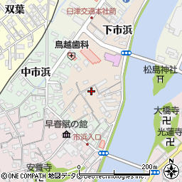 大分県臼杵市下市浜846周辺の地図