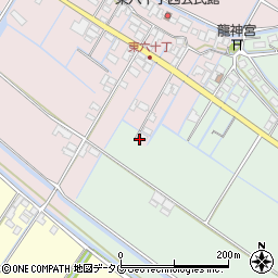 福岡県柳川市大浜町731周辺の地図