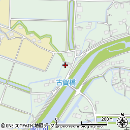 福岡県みやま市高田町岩津551周辺の地図