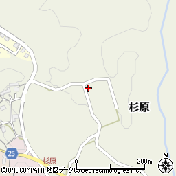 大分県大分市杉原291周辺の地図