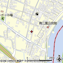 福岡県柳川市大和町中島1541周辺の地図