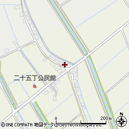 福岡県柳川市大和町皿垣開1309周辺の地図