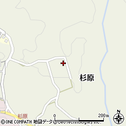 大分県大分市杉原294周辺の地図