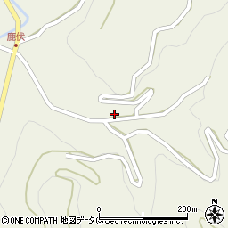 福岡県八女市立花町白木4246周辺の地図