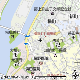 片岡洋品店周辺の地図