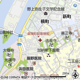 大分県臼杵市田町周辺の地図