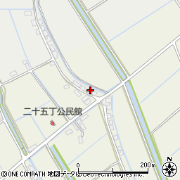 福岡県柳川市大和町皿垣開1307周辺の地図