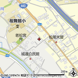 福岡県みやま市高田町舞鶴235周辺の地図