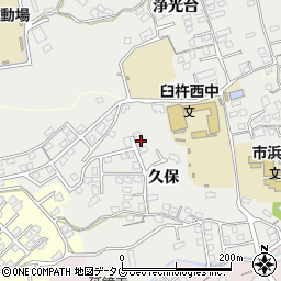 大分県臼杵市久保89-2周辺の地図