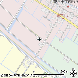 福岡県柳川市大浜町796-3周辺の地図