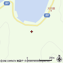 愛媛県宇和島市津島町北灘丁715周辺の地図