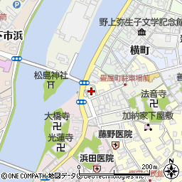 伊予銀行臼杵支店 ＡＴＭ周辺の地図