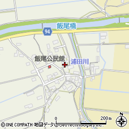 福岡県みやま市高田町竹飯2892周辺の地図