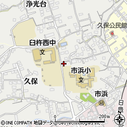 大分県臼杵市久保478-7周辺の地図