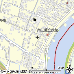 福岡県柳川市大和町中島1557周辺の地図