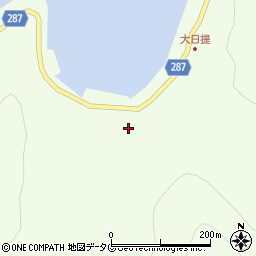 愛媛県宇和島市津島町北灘丁490周辺の地図