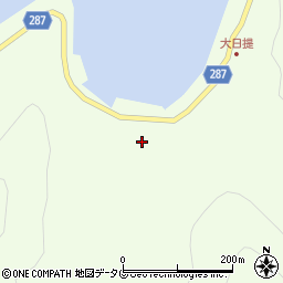 愛媛県宇和島市津島町北灘丁738周辺の地図