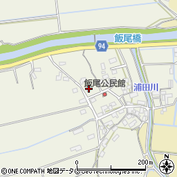 福岡県みやま市高田町竹飯2916周辺の地図