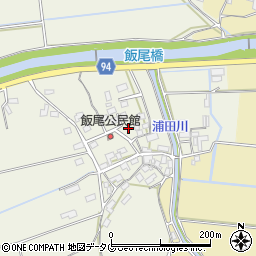 福岡県みやま市高田町竹飯2891周辺の地図