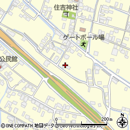 福岡県柳川市大和町中島1732周辺の地図