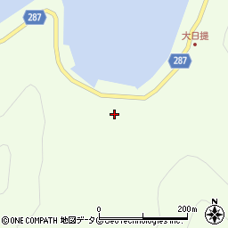 愛媛県宇和島市津島町北灘737周辺の地図