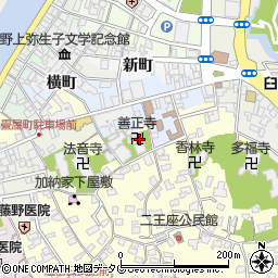 大分県臼杵市二王座213周辺の地図