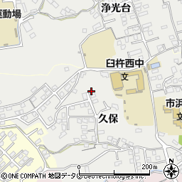 大分県臼杵市久保11周辺の地図
