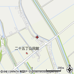 福岡県柳川市大和町皿垣開1305周辺の地図