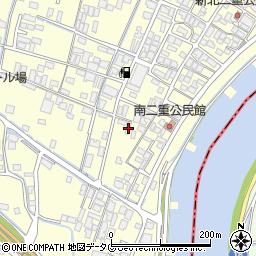 福岡県柳川市大和町中島1550周辺の地図