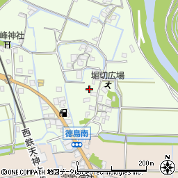 福岡県みやま市高田町徳島119周辺の地図