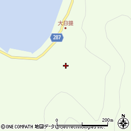 愛媛県宇和島市津島町北灘丁466周辺の地図