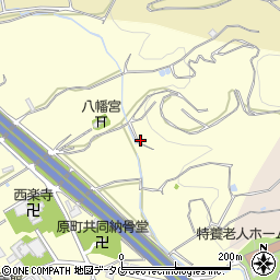福岡県みやま市山川町原町253周辺の地図