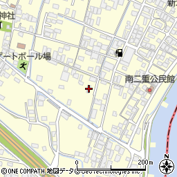 福岡県柳川市大和町中島1533周辺の地図