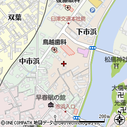 大分県臼杵市下市浜820周辺の地図