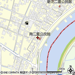 福岡県柳川市大和町中島1565周辺の地図