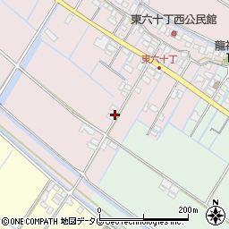 福岡県柳川市大浜町761周辺の地図