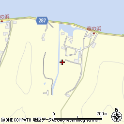 愛媛県宇和島市津島町岩松丁-20-15周辺の地図