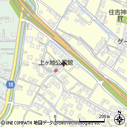福岡県柳川市大和町中島1904周辺の地図