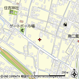 福岡県柳川市大和町中島1525-2周辺の地図