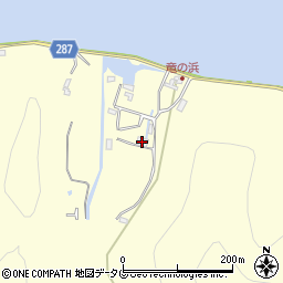 愛媛県宇和島市津島町岩松丁-20-3周辺の地図