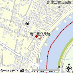 福岡県柳川市大和町中島1566周辺の地図