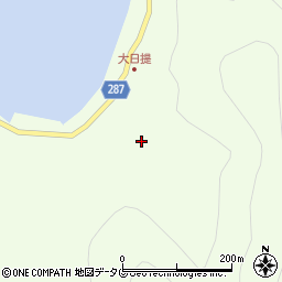 愛媛県宇和島市津島町北灘丁445周辺の地図