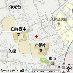 大分県臼杵市久保475-1周辺の地図