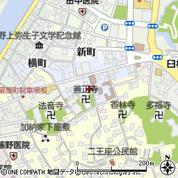 大分県臼杵市二王座214周辺の地図