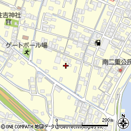 福岡県柳川市大和町中島1528周辺の地図