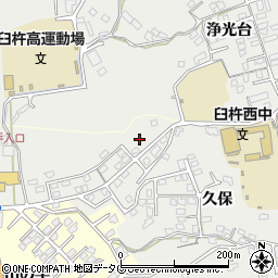大分県臼杵市久保166周辺の地図