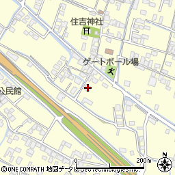 福岡県柳川市大和町中島1735周辺の地図