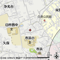 大分県臼杵市久保68周辺の地図