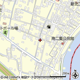 福岡県柳川市大和町中島1536周辺の地図